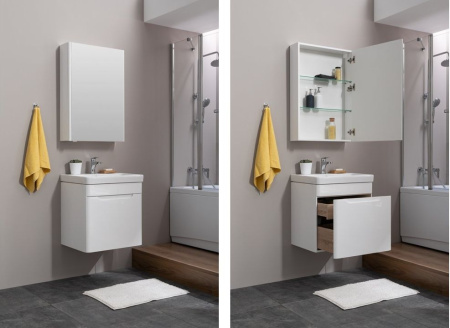 Фото комплект мебели aquanet софия 60 белый