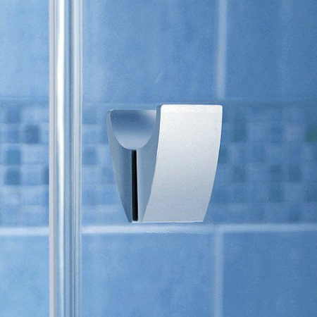 Фото дверь в нишу ravak pivot pdop1 03g40100z1 80*190 см, профиль белый/стекло прозрачное