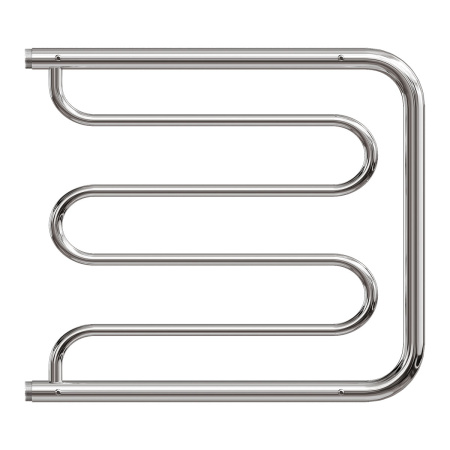 Фото полотенцесушитель водяной point pn25666p 600x600 фокстрот с полкой, хром