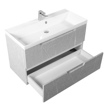 Фото тумба подвесная belbagno vittoria 100 toros bianco 