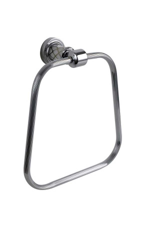 Фото полотенцедержатель boheme murano crystal 10905-w-cr, хром