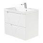 Фото тумба подвесная belbagno vittoria 90 bianco lucido-p 