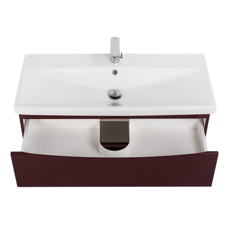 Фото тумба подвесная belbagno marino-cer 90 bordo lucido 