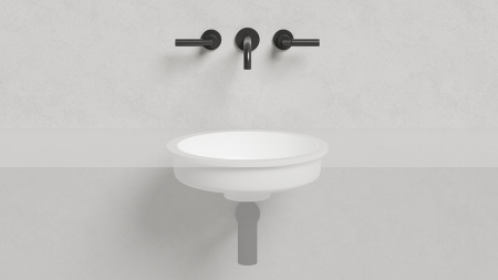 Фото раковина salini s-stone marea 04 1802204mrf, матовая покраска по ral полностью