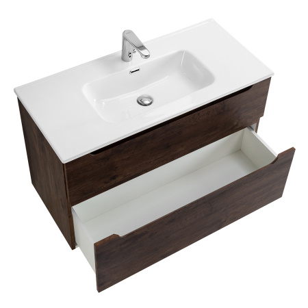 Фото тумба подвесная belbagno etna-h60 100 rovere moro 