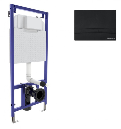 Фото инсталляция для унитаза berges wasserhaus novum f5 040255 3 в 1