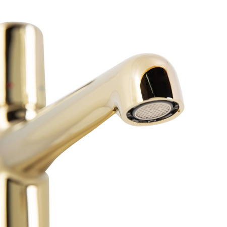 Фото смеситель для раковины belbagno uno uno-lvm-oro, золото