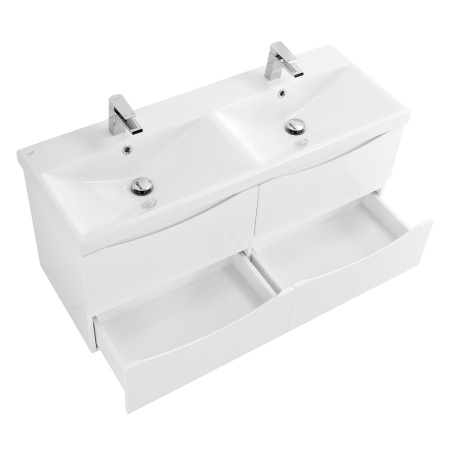 Фото тумба подвесная belbagno marino-cer 120 bianco opaco 