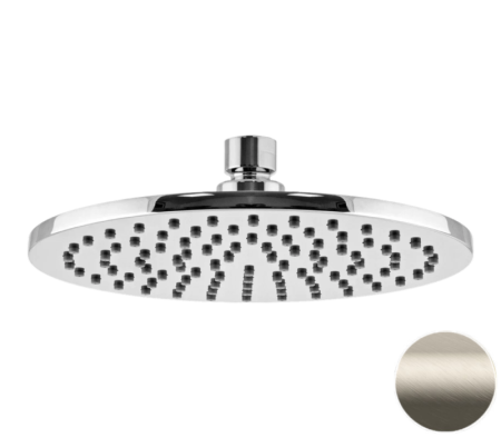 Фото верхний душ с шарнирным соединением 20 см remer 359mm20xvx, сталь