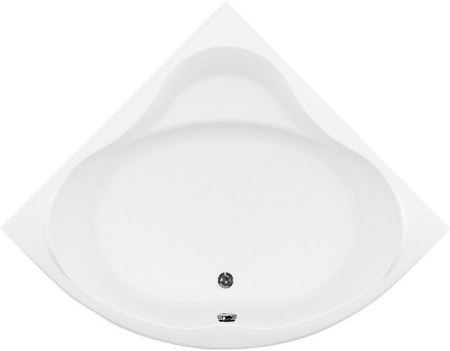 Фото акриловая ванна aquanet palau 140*140 см, белая