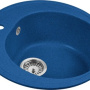 Фото гранитная мойка aquagranitex m-08 синий