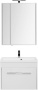 Фото комплект мебели aquanet августа 75 белый (раковина нота)