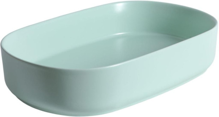 Фото раковина накладная allen brau fantasy 55 4.11022.mt, мятный