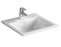 Фото раковина встраиваемая сверху vitra s20 5465b003-0001 55 см, белая