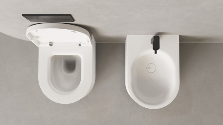 Фото биде salini s-stone gemelli 250121mrf, матовое покраска по ral полностью