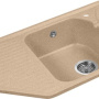 Фото гранитная мойка aquagranitex m-10 песочный