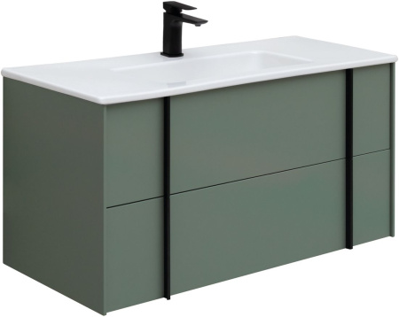 Фото тумба под раковину allen brau reality 100 1.32007.cgm олива матовый