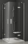 Фото душевой угол ravak smartline smsrv4-90 1sv77a00z1 90*90*190 см, стекло прозрачное/профиль хром