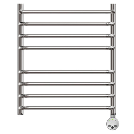 Фото полотенцесушитель электрический point нептун pn09156spe п7 500x600 с полкой левый/правый, хром