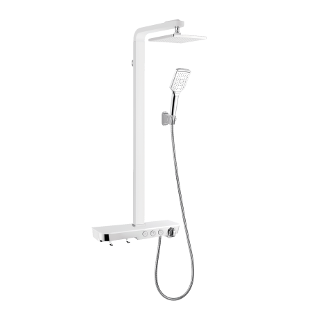 Фото душевая колонна creavit sh650, белый