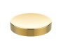 Фото мыльница настольная круглая boheme 10963-g, золото