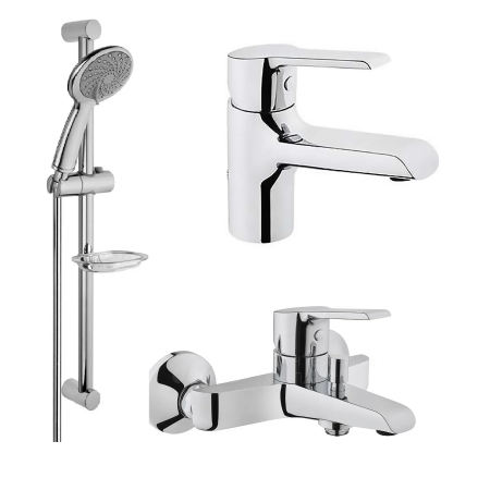 Фото набор смесителей vitra axe s, хром