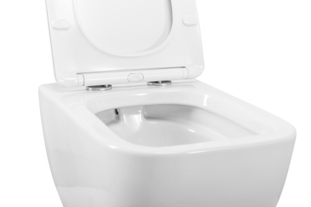 Фото унитаз подвесной безободковый belbagno alpina bb10100chr, белый