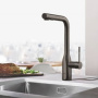 Фото смеситель grohe essence new 30270a00 для кухни графит
