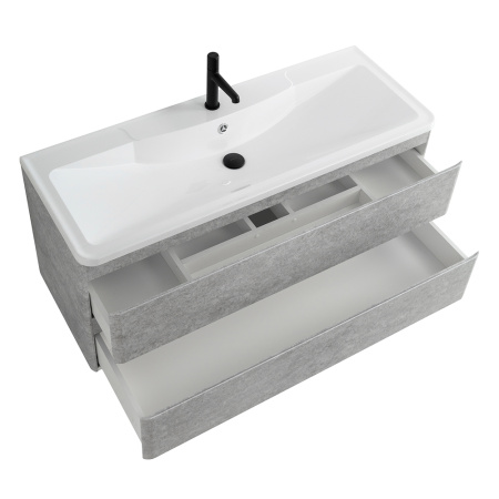 Фото тумба подвесная belbagno albano 120 cemento verona grigio 