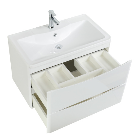 Фото тумба подвесная  belbagno acqua 100 bianco lucido 