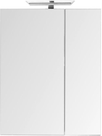 Фото зеркало-шкаф aquanet йорк 70 белый