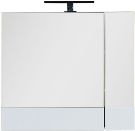 Фото зеркало-шкаф aquanet нота 75 белый