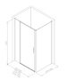Фото душевой угол allen brau priority 3.31008.ba + 3.31017.ba 120*90*200 см, профиль серебро браш