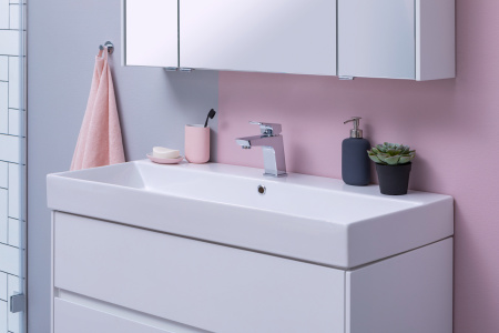 Фото комплект мебели aquanet бруклин 70 белый