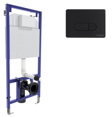 Фото инсталляция для унитаза berges wasserhaus novum d5 040235 3 в 1