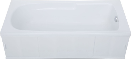 Фото акриловая ванна aquanet extra 170*70 см, белая