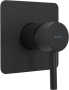 Фото встраиваемый смеситель для душа allen brau priority x1 5.31012-31, черный матовый