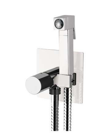 Фото гигиенический душ со смесителем remer edge eg565, хром