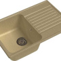 Фото мойка кухонная granfest quarz gf-z78 бежевый 74