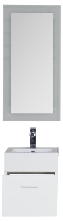 Фото комплект мебели aquanet нота 40 белый