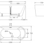 Фото акриловая ванна belbagno bb71-1600 160х75 Фото акриловая ванна belbagno bb71-1600 160х75