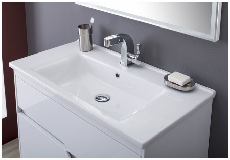 Фото комплект мебели aquanet модена 85 белый