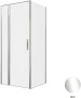 Фото душевой угол allen brau priority 3.31025.00 + 3.31040.00 90*80*200 см, профиль хром