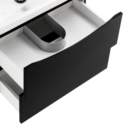 Фото тумба подвесная belbagno marino-cer 60 nero lucido 