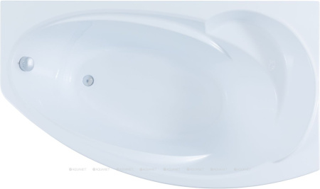 Фото акриловая ванна aquanet jersey правая 170*90 см, белая