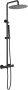 Фото душевая колонна allen brau fantasy 5.11001-31 термостат, черный матовый