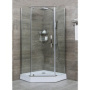 Фото душевой угол alex baitler ab 215-90 90*90*200 см, профиль хром/стекло прозрачное