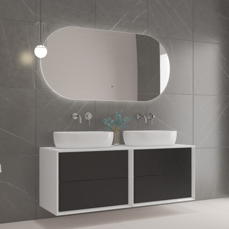 Зеркало с подсветкой Cezares CZR-SPC-VAGUE-1500-700-MOV 150*70 см