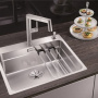 Фото кухонные мойки blanco etagon 500-if/a 521748 .