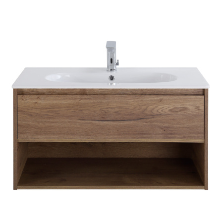 Фото тумба подвесная belbagno kraft 80 rovere tabacco